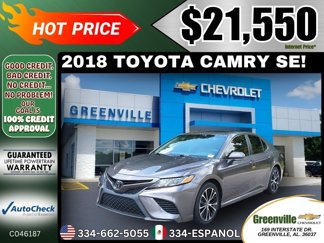 Used 2018 Toyota Camry SE image 1