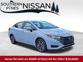 New 2025 Nissan Versa SV w/ Trunk Package image 1