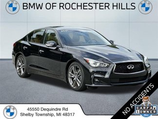Used 2021 INFINITI Q50 Signature Edition image 1