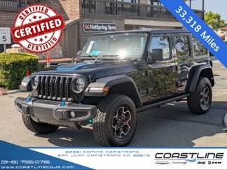 Certified 2022 Jeep Wrangler Unlimited Rubicon 4xe w/ Cold Weather Group image 1