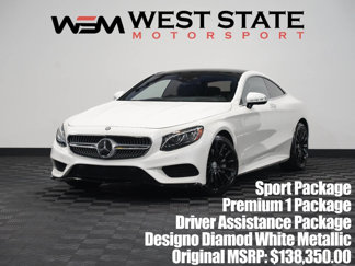 Used 2016 Mercedes-Benz S 550 4MATIC Coupe w/ Sport Package image 1