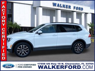 Used 2021 Volkswagen Tiguan SE w/ Panoramic Sunroof Package image 1