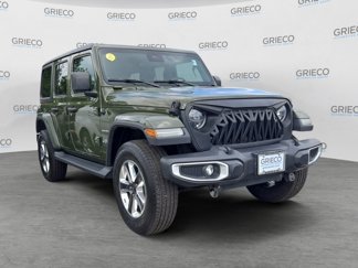 Used 2021 Jeep Wrangler Unlimited Sahara w/ LED Lighting Group image 1