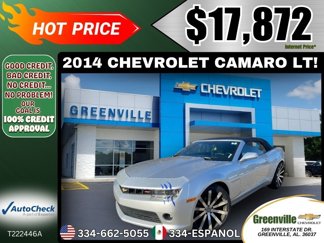 Used 2014 Chevrolet Camaro LT w/ RS Package image 1