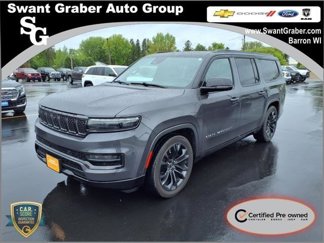 Certified 2024 Jeep Grand Wagoneer L Series II w/ Quick Order Packagew 28T image 1