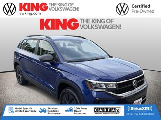 Certified 2022 Volkswagen Taos S w/ IQ Drive S Package image 1