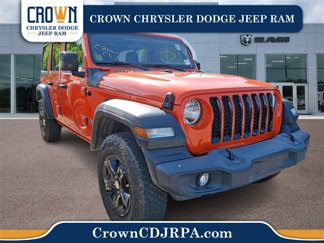 Used 2020 Jeep Wrangler Unlimited Sport S image 1