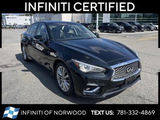 Certified 2022 INFINITI Q50 Luxe w/ Cargo Package image 1