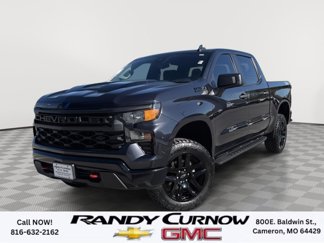 Used 2023 Chevrolet Silverado 1500 Custom Trail Boss w/ LPO, Dark Essentials Package image 1