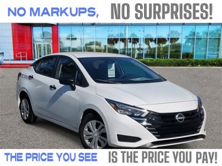 New 2025 Nissan Versa S w/ Trunk Package image 1