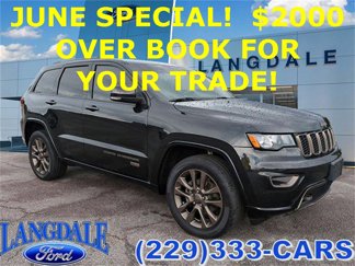 Used 2016 Jeep Grand Cherokee Limited 75th Anniversary image 1