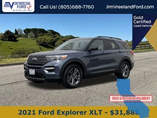 Certified 2021 Ford Explorer XLT w/ Equipment Group 202A image 1