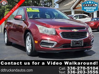 Used 2015 Chevrolet Cruze LT w/ Enhanced Safety Package image 1
