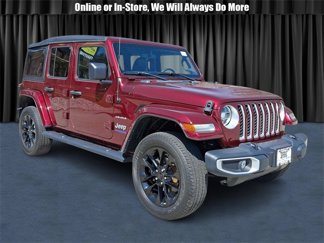 Certified 2021 Jeep Wrangler Unlimited Sahara w/ Cold Weather Group image 1