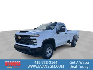 New 2025 Chevrolet Silverado 2500 W/T w/ Snow Plow Prep/Camper Package image 1