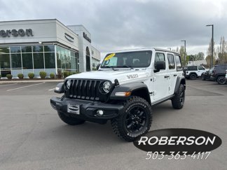 Certified 2022 Jeep Wrangler Unlimited Sport image 1