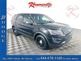 Used 2017 Ford Explorer 4WD Police Interceptor w/ 2-tone Vinyl Package #1 image 1