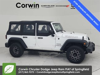 Certified 2016 Jeep Wrangler Unlimited Sport w/ Connectivity Group image 1