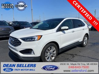 Certified 2020 Ford Edge Titanium w/ Equipment Group 301A image 1