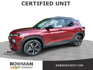 Certified 2022 Chevrolet TrailBlazer RS w/ Sun and Liftgate Package image 1