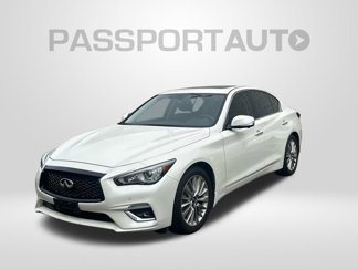 Used 2021 INFINITI Q50 Luxe w/ Cargo Package image 1