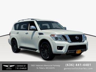 Used 2019 Nissan Armada Platinum w/ Captain's Chairs Package image 1