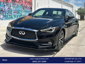 Used 2018 INFINITI Q60 3.0t Luxe image 1