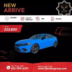 Used 2022 Honda Civic Sport image 1