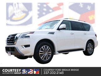 Used 2023 Nissan Armada SL w/ Captain's Chairs Package image 1