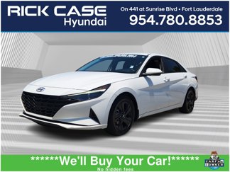 Certified 2022 Hyundai Elantra Blue image 1