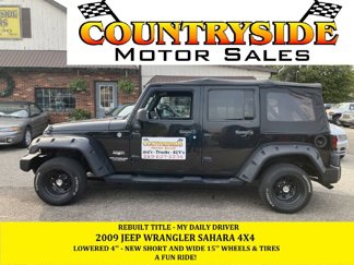 Used 2009 Jeep Wrangler Unlimited Sahara image 1