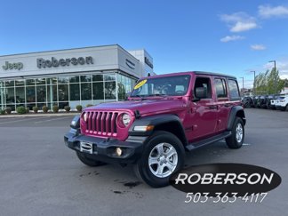 Used 2022 Jeep Wrangler Unlimited Sport image 1
