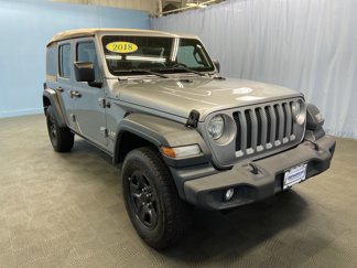 Certified 2018 Jeep Wrangler Unlimited Sport image 1