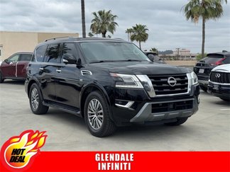 Used 2021 Nissan Armada SL w/ Captain's Chairs Package image 1