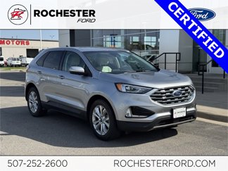Certified 2021 Ford Edge Titanium w/ Class II Trailer Tow Package image 1