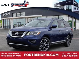 Used 2018 Nissan Pathfinder Platinum w/ Cargo Package image 1