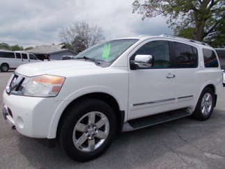 Used 2010 Nissan Armada Platinum w/ Captain Seat Pkg image 1