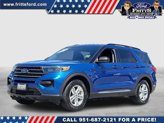 Certified 2021 Ford Explorer XLT w/ Class III Trailer Tow Package image 1