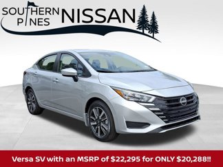 New 2025 Nissan Versa SV w/ Trunk Package image 1