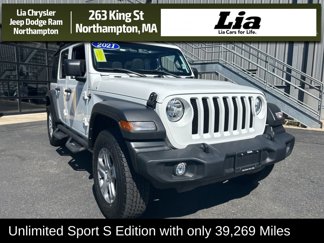 Used 2021 Jeep Wrangler Unlimited Sport image 1