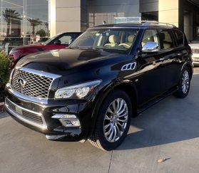 Used 2016 INFINITI QX80 4WD w/ Deluxe Technology Package image 1