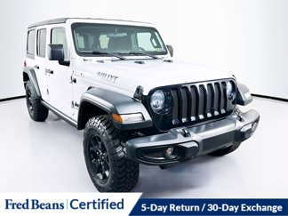 Certified 2021 Jeep Wrangler Unlimited Sport image 1
