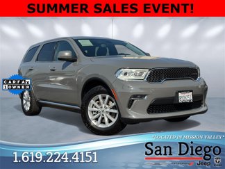 Certified 2021 Dodge Durango SXT w/ Trailer Tow Group IV image 1