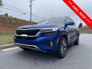 Used 2021 Kia Seltos SX w/ SX Sunroof Package image 1