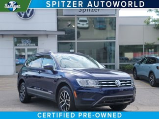 Certified 2021 Volkswagen Tiguan SE w/ Panoramic Sunroof Package image 1