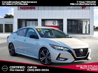 Certified 2021 Nissan Sentra SR image 1