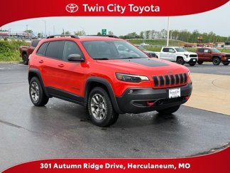 Used 2021 Jeep Cherokee Trailhawk w/ Sun, Sound & Nav Group image 1