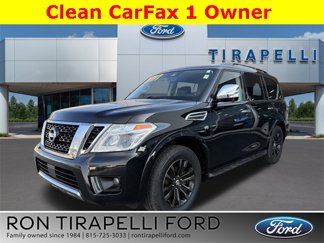 Used 2020 Nissan Armada Platinum w/ Captain's Chairs Package image 1