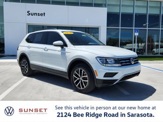 Certified 2021 Volkswagen Tiguan SE w/ Panoramic Sunroof Package image 1