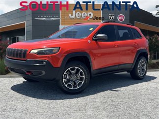Used 2021 Jeep Cherokee Trailhawk w/ Sun, Sound & Nav Group image 1